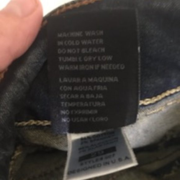 🔸3/50$!! NWOT Beautiful Gold Embroidered Curvy Pocket Boot Cut VO Jeans - Picture 11 of 15